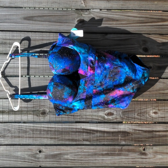 torrid Other - NWT Torrid Women's $98 Galaxy Mesh One Piece Swimsuit plus Size 5x